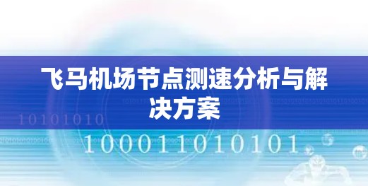 飞马机场节点测速分析与解决方案