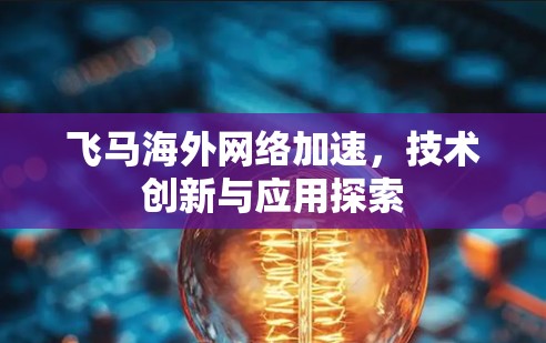 飞马海外网络加速，技术创新与应用探索