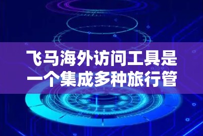 飞马海外访问工具是一个集成多种旅行管理功能的在线平台，旨在为用户提供全面的跨国旅行支持。以下是该工具的详细功能概述