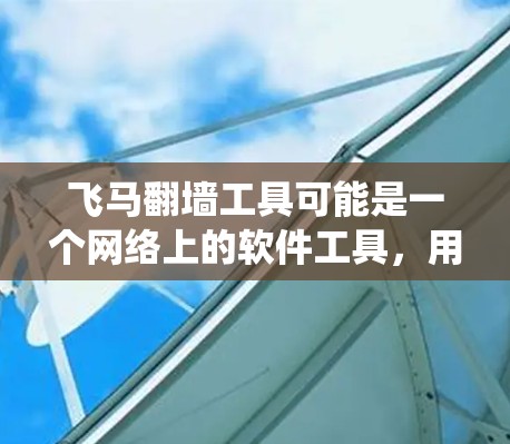 飞马翻墙工具可能是一个网络上的软件工具，用于绕过网络限制访问特定网站。然而，具体的工具名称、最新版本以及下载链接可能会因地区和网络环境的不同而有所变化