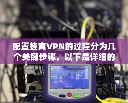 配置蜂窝VPN的过程分为几个关键步骤，以下是详细的指南