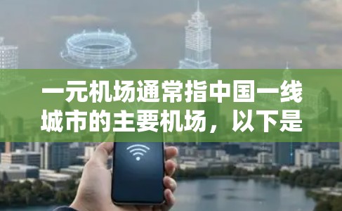 一元机场通常指中国一线城市的主要机场，以下是对这些机场的详细分析