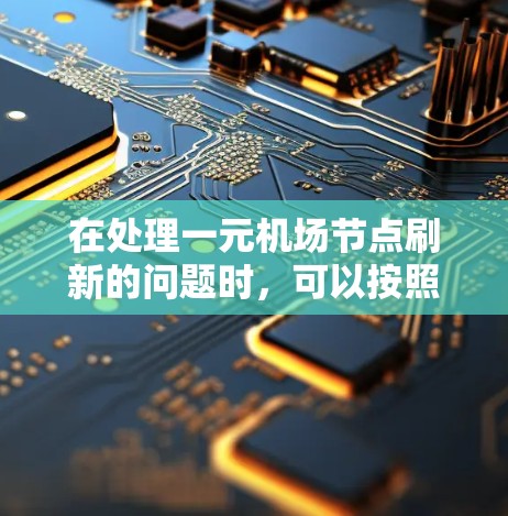 在处理一元机场节点刷新的问题时，可以按照以下步骤进行操作