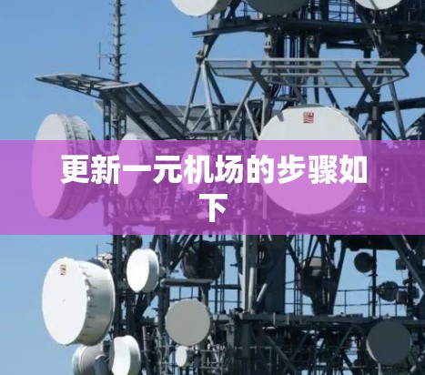 更新一元机场的步骤如下