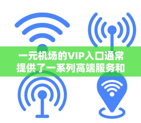 一元机场的VIP入口通常提供了一系列高端服务和便利设施，旨在为旅客带来舒适和高效的出行体验。以下是VIP入口的常见服务和设施