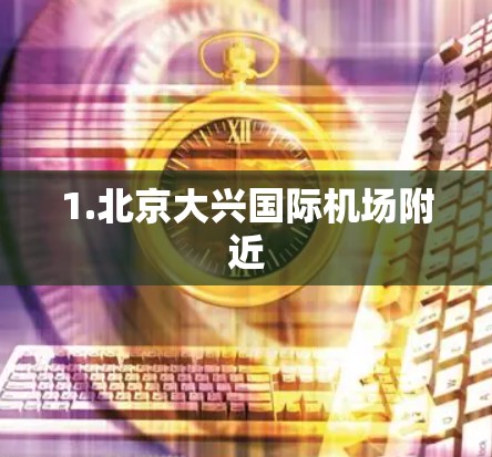 1.北京大兴国际机场附近