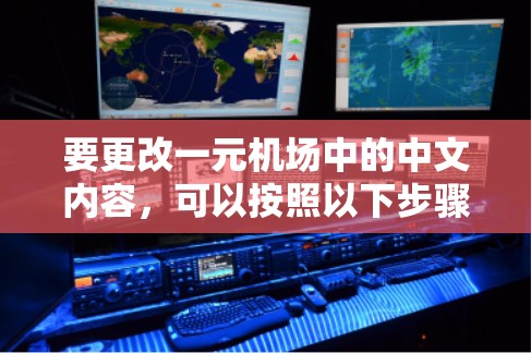 要更改一元机场中的中文内容，可以按照以下步骤进行