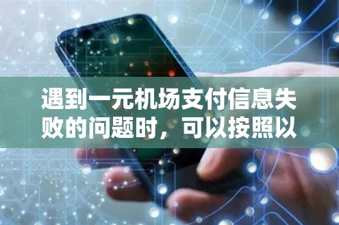 遇到一元机场支付信息失败的问题时，可以按照以下步骤逐步排查和解决