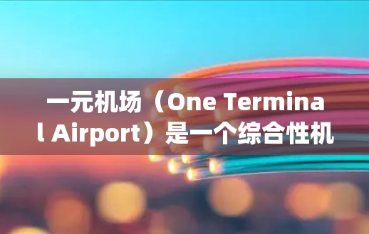 一元机场（One Terminal Airport）是一个综合性机场设计，旨在满足多种运输和商业需求，尤其适用于资源有限或地理位置特殊的地区。以下是对这一概念的详细分析