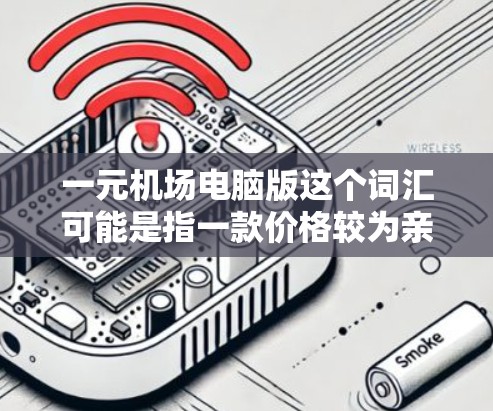 一元机场电脑版这个词汇可能是指一款价格较为亲民的机场电脑软件或相关服务。由于信息不够具体，以下是一些可能相关的分析和建议