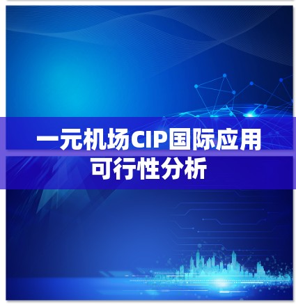 一元机场CIP国际应用可行性分析