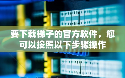 要下载梯子的官方软件，您可以按照以下步骤操作